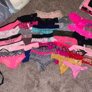 Assortment of Victoria’s Secret panties